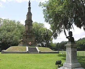 Confederate Memorial im Forsyth Park