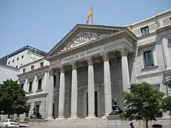 Palacio de las Cortes, Sitz des Abgeordnetenhauses