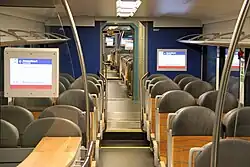 Fahrgastinfor­mations­sys­tem mit LCD-Bildschirmen, Connexxion