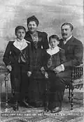 Constantin, Elisa, Xandi, Georg Wassilko von Serecki 1902