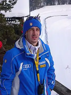 Alessio Bolognani beim Continental Cup in Villach 2010