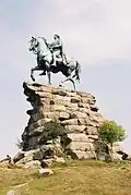 Sockel der Statue für das Georg III.- Denkmal, Snow Hill, Windsor Great Park (1829)