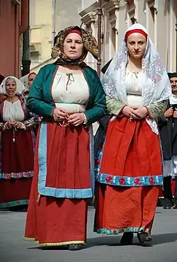 Trachten aus Meana Sardo