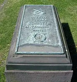 Grabstätte der Mme. Schröterin auf dem Ilmenauer Friedhof