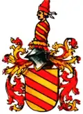 Wappen derer von Cortenbach, frühes 20. Jahrhundert