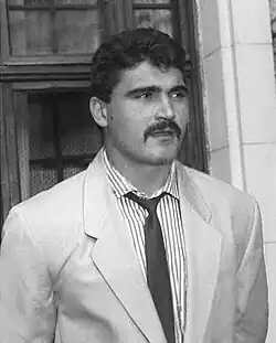 Costel Grasu musste nach seinem ersten Wurf, der ungültig war, verletzt&nbsp;aufgeben