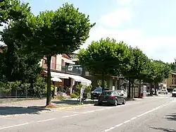 Hauptstraße von Costermano