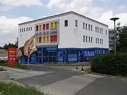 Interessant gestaltetes Verwaltungsgebäude am Cottbusser Platz