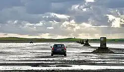 Coney Islands "tidal road"