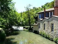 Blick flussaufwärts