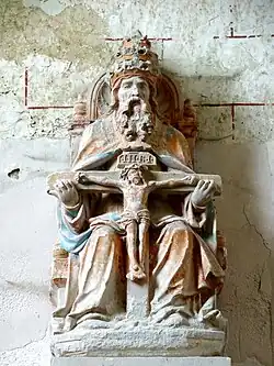 Gnadenstuhl aus dem 15.&nbsp;Jahrhundert