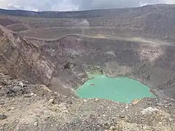 Krater des Vulkans von Santa Ana