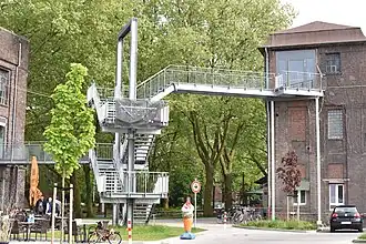 Aufgang zu den Ateliers