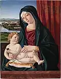 Maria mit Jesus, 1490
