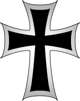 Heutiges Kreuz des Deutschen Ordens