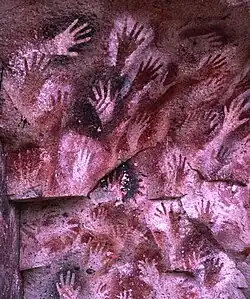 Cueva de las Manos (Höhlenmalereien), Rio Pinturas