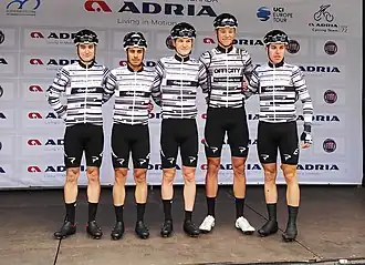 Mannschaftsfoto Bahrain Victorious Development Team