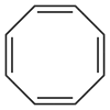 Strukturformel von Cyclooctatetraen