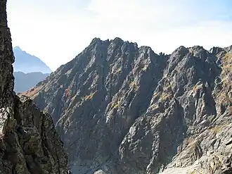 Blick vom Höhenweg Orla Perć