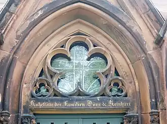 Tympanonfeld der Eingangstür
