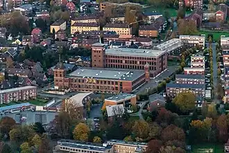 Annette-von-Droste-Hülshoff-Gymnasium (Luftbild, 2014)