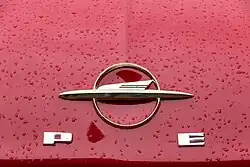 Opel Rekord P1, Opel-Logo