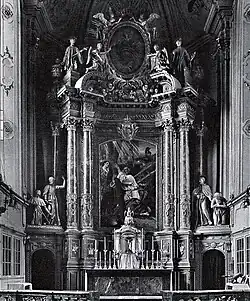 Andreaskirche, Hochaltar im Detail