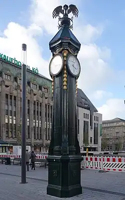 Kö-Uhr „Grüne Mathilde“ (2017)