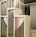 Prospektdetail der Orgel