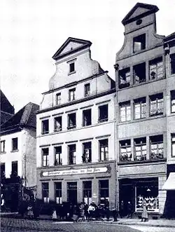 Barocke Giebelhäuser Ratingerstraße Häuser 30, 32