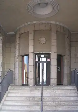 Eingang zum Grünen Gewölbe, Rheinseite