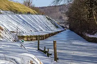 Dörlbacher Einschnitt nach der Sanierung im März 2013