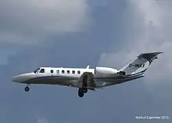Cessna Citation CJ2 der Sylt Air
