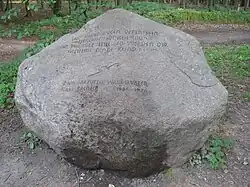 Karl-Bachler-Stein in Bad Salzuflen