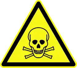D-W003 Warnung vor giftigen Stoffen ty