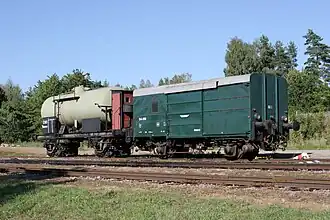 Bremswagen für Rollbockverkehr