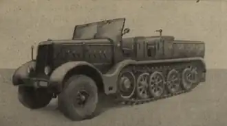 Früher s.Zg.Kw. 18t Sd.Kfz. 9