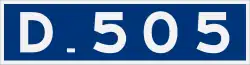 D 505 (Türkei)