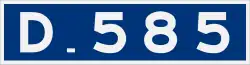 D 585 (Türkei)
