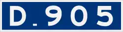 D 905 (Türkei)