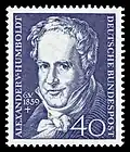 40-Pf-Sondermarke der Deutschen Bundespost (1959) zum 100.&nbsp;Todestag