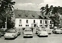 Rasthof Hermsdorf (der Mitropa) im Jahr 1971