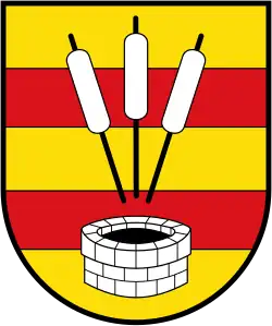 Das Wappen des Ortes Bad Zwischenahn zeigt drei Rohrkolben: Die „Lampenputzer“ wachsen im Schilfgürtel des Zwischenahner Meeres.