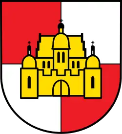 Burg im Wappen von Castell, redend