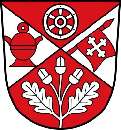 Wappen der Gemeinde Eichenbühl[3]