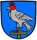 Jagdfalke mit Haube Falkau