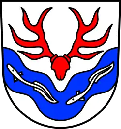Wappen der Gemeinde Hüttlingen