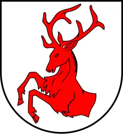 Heist/Elbmarschen mit halbem springendem Tier