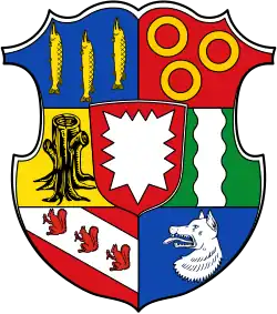 Das Wappen der Herrlichkeit Lembeck.