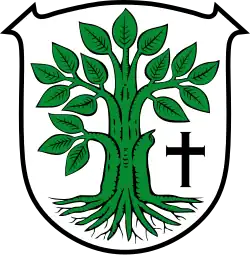 Im Jahre 1973 schuf sich die Großgemeinde ein eigenes Wappen.